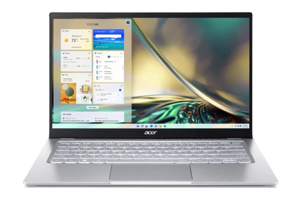 Laptop Acer Swift 3 i5 1240P/16GB/512GB/Win11 (SF314-512-56YV) PURE SILVER