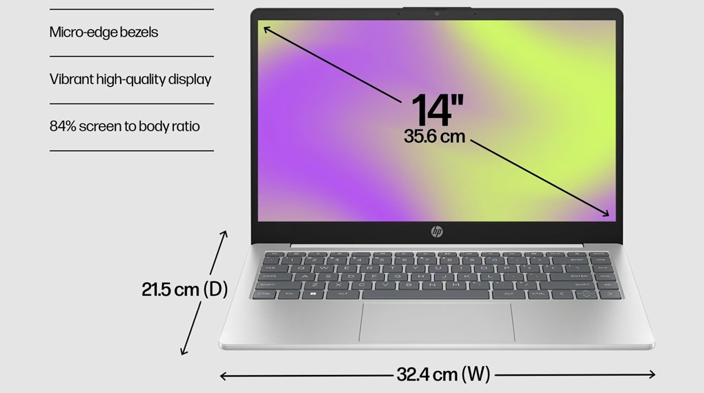 Layar - Laptop HP 14-em0014AU 14 Layar - Laptop HP 14-em0014AU 14