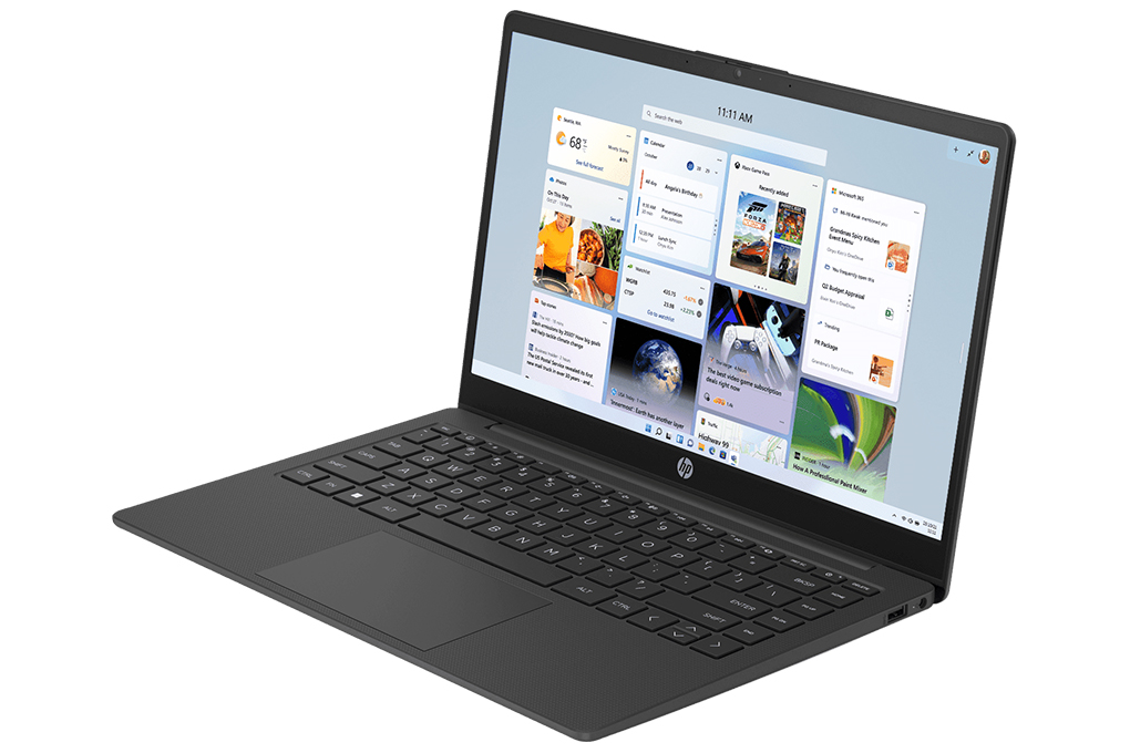 Laptop HP 14-em0034AU Ryzen 5-7520/8GB/512GB SSD/OPI (7N729PA#AR6) BLACK