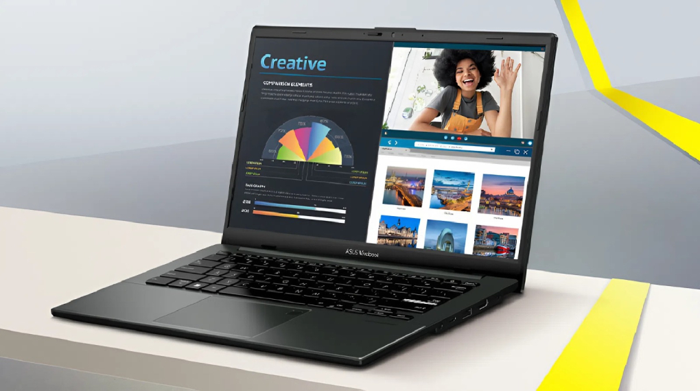 Performa Stabil Untuk Kebutuhan Ringan - Laptop Asus Vivobook Go 14 Ryzen3-7320U/8GB/512GB/OPI/Win11 (E1404FA-FHD352) SILVER Performa Stabil Untuk Kebutuhan Ringan - Laptop Asus Vivobook Go 14 Ryzen3-7320U/8GB/512GB/OPI/Win11 (E1404FA-FHD352) SILVER