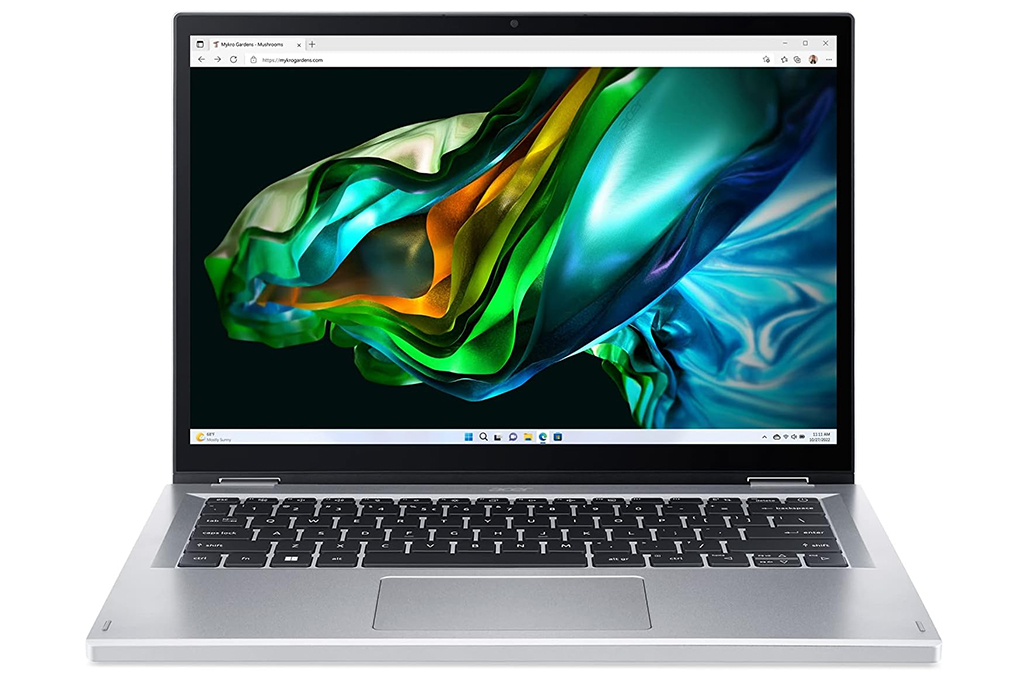 Laptop Acer Aspire 3 Spin i3-N305/8GB/512GB/Win11 (A3SP14-31PT-35GN) SILVER