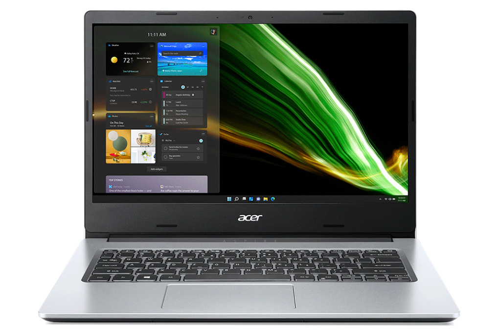 Laptop Acer Aspire 3 Slim N5100/8GB/512GB/Win11+OHS (A314-35-C91Z) SILVER