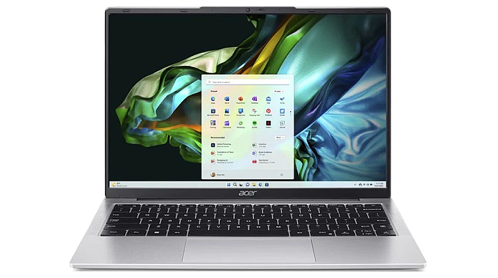 Desain - Laptop Acer Aspire Lite Intel N100/8GB/512GB/Win1(AL14-31P-C0G4) Silver