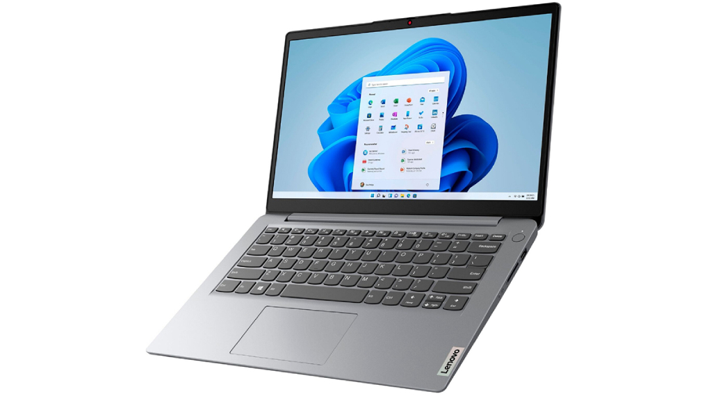 Desain - Laptop Lenovo IdeaPad Slim 1 14IGL7 Celeron N4020/8GB/512GB/Win11 (82V6008BID) Cloud Grey