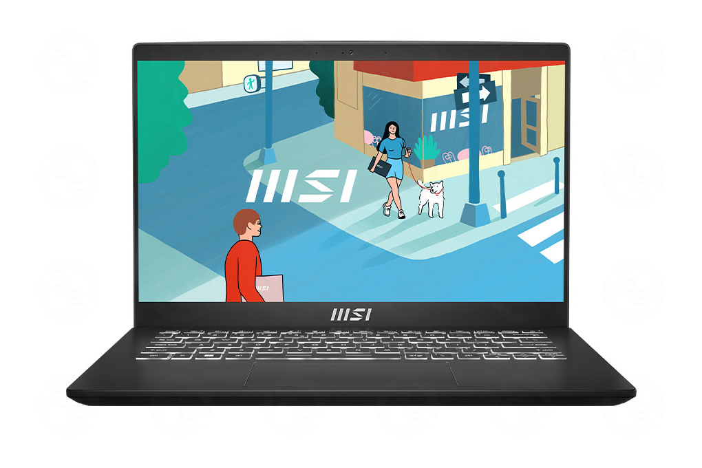 Laptop MSI Modern 14 C12MO Intel Core i3-1215U/8GB/512GB SSD/Win 11 Home+OHS 2021 (MSI-9S7-14J112-1057) Black