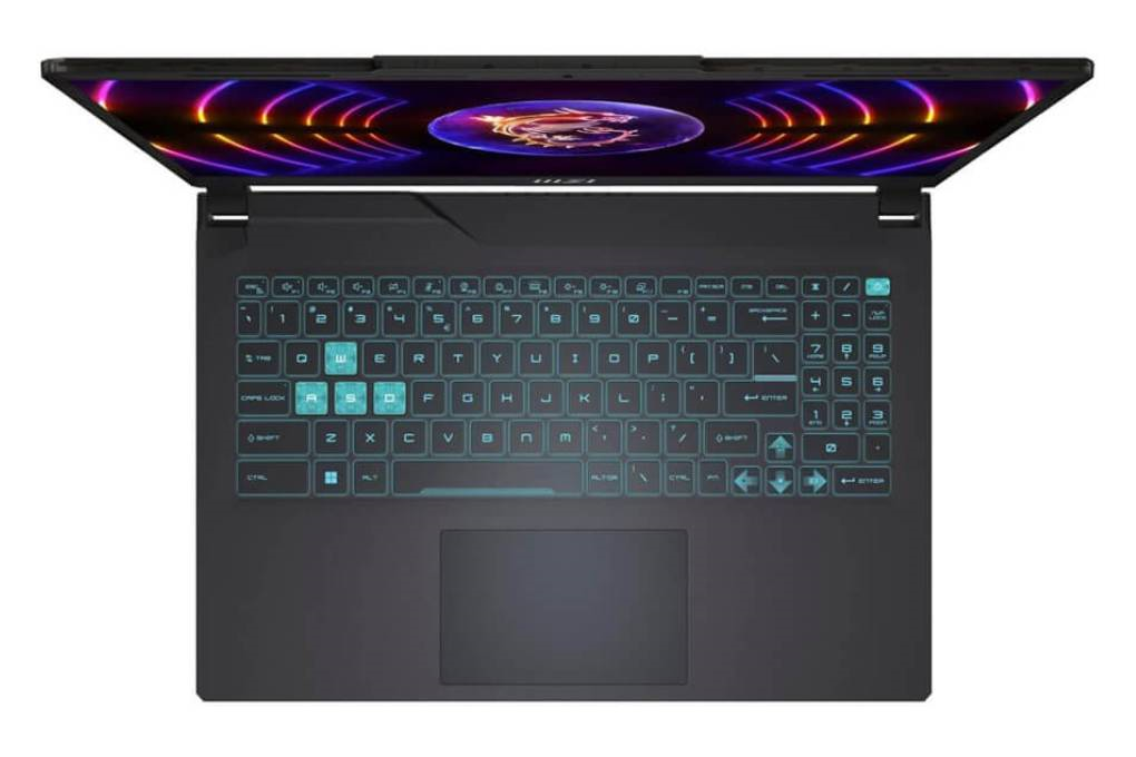 Laptop MSI Cyborg 15 A12VE Intel Core 7-12650H/16GB/1TB/RTX 4050/W11/OHS (9S7-15K111-428) Black