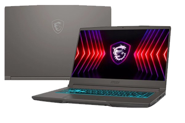 Laptop MSI Thin 15 B13UCX Intel Core  i7-13620H/8GB/512GB/RTX2050/W11 (9S7-16R831-1434) Gray