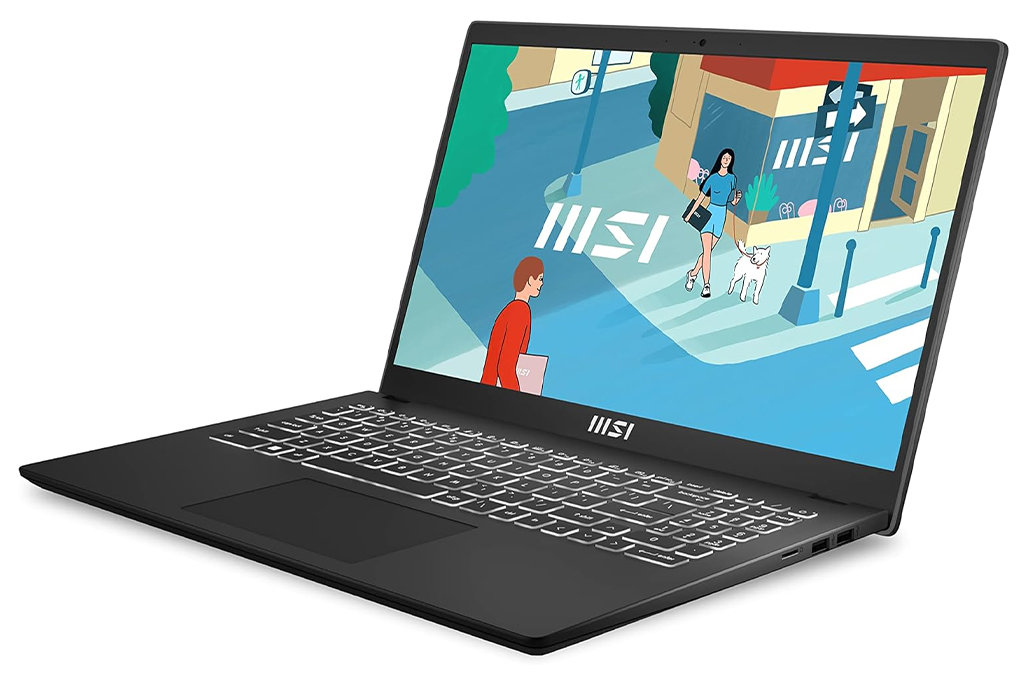 Laptop MSI Modern 5 H C13M Intel Core i5-13420H/16GB/512GB/W11 (9S7-15H431-047) Black