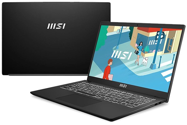 Laptop MSI Modern 5 H C13M Intel Core i5-13420H/16GB/512GB/W11 (9S7-15H431-047) Black