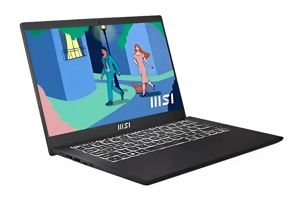 Laptop MSI Modern 14 C12MO Intel Core i3-1235U/8GB/512GB/W11/OHS (MSI-9S7-14J112-1237) Black