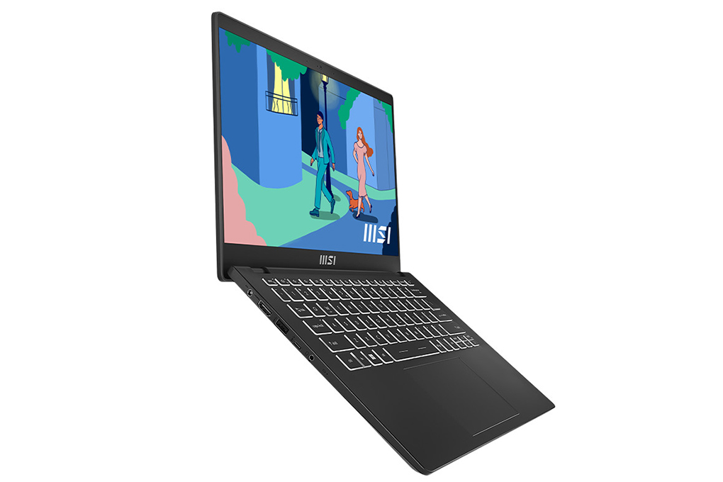 Laptop MSI Modern 14 C12MO Intel Core i3-1235U/8GB/512GB/W11/OHS (MSI-9S7-14J112-1237) Black