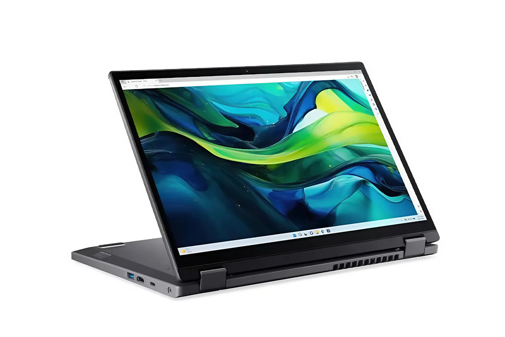 Laptop Acer Aspire Spin 14 Intel Core 3-100U/16GB/512GB/OHS/W11 (ASP14-51MTN-351C) Grey