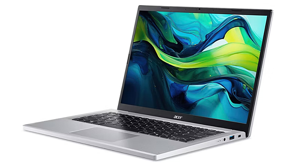 Desain - Laptop Acer Aspire Go 14 Intel Core i3-N305/8GB/512GB/W11 (AG14-31P-34GM) Silver Desain - Laptop Acer Aspire Go 14 Intel Core i3-N305/8GB/512GB/W11 (AG14-31P-34GM) Silver