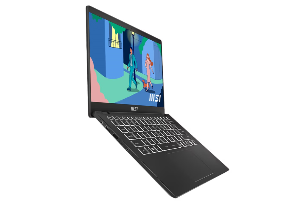 Laptop MSI Modern 14 C7M Ryzen 5-7530U/AMD Radeon/8GB/512GB/W11 (9S7-14JK12-224) Black