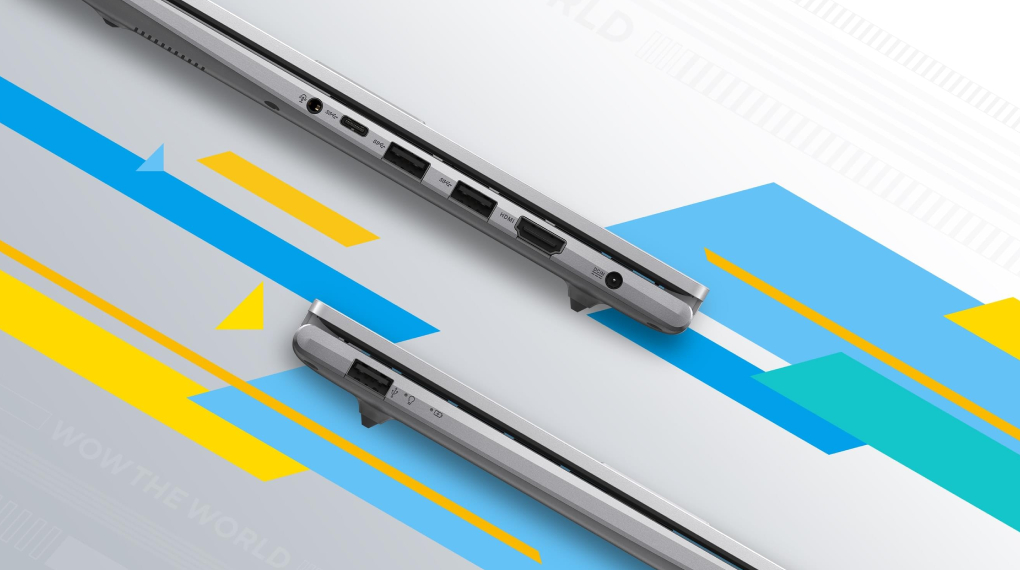 Konektivitas - Laptop Asus Vivobook 14 Intel Core 3-1215U/8GB/512GB/W11 (A1404ZA-VIPS354) Quiet Blue Konektivitas - Laptop Asus Vivobook 14 Intel Core 3-1215U/8GB/512GB/W11 (A1404ZA-VIPS354) Quiet Blue