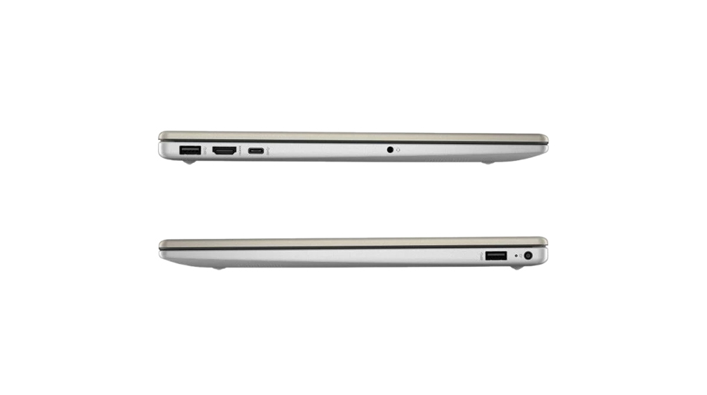 Konektivitas - Laptop HP 14s-em0332AU Ryzen 3-7320U/8GB/512GB/Win11 (AA3V7PA#AR6) Gold