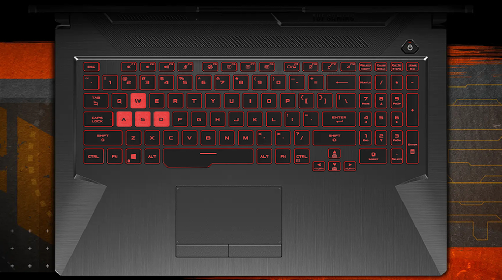 Keyboard - Laptop Asus TUF A15 Ryzen 7-7435HS/RTX2050/8GB/512GB/OPI+M365/Win11 (FA506NFR-R725B1T-OM) Black Keyboard - Laptop Asus TUF A15 Ryzen 7-7435HS/RTX2050/8GB/512GB/OPI+M365/Win11 (FA506NFR-R725B1T-OM) Black