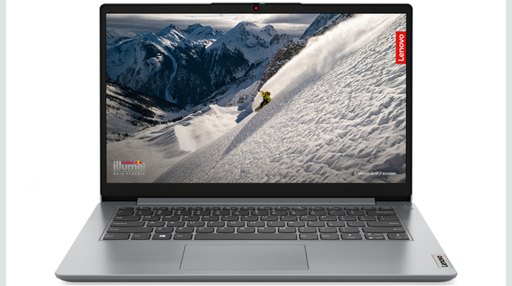 Layar - Laptop Lenovo IdeaPad Slim 1 Athlon 7120U/8GB/512GB/Win11/OPI (82VF006UID) Grey