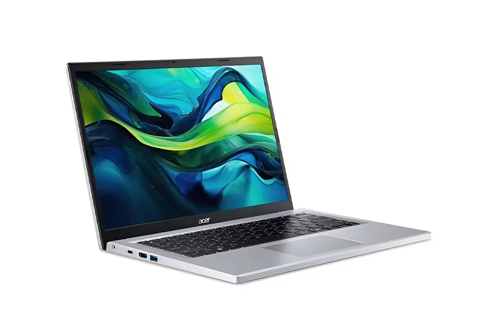 Laptop Acer Aspire Go Ryzen 3-7320U/8GB/512GB/W11/OHS/Win11 (AG14-21P-R499) Silver