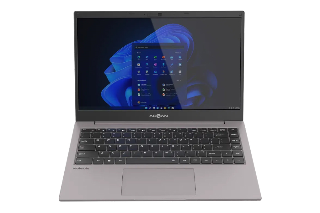 Laptop Advan Soulmate Celeron N4020/4GB/128GB/Win11 (SG14S01A) Grey