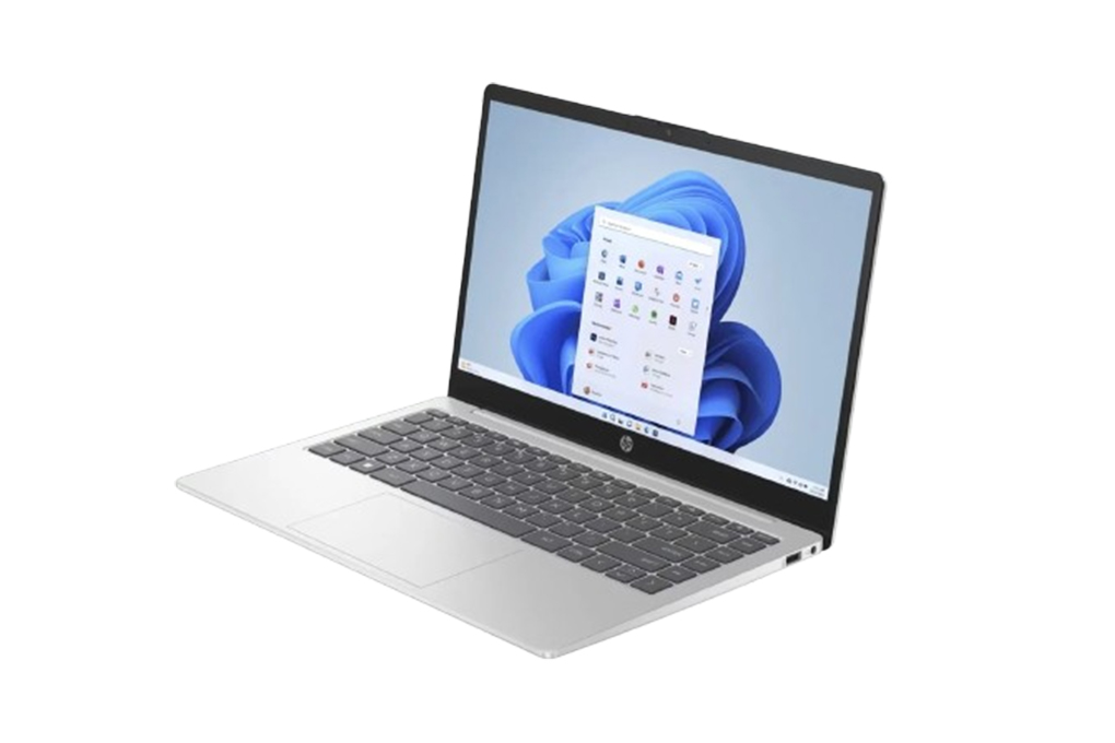 Laptop HP 14-em0018AU AMD Ryzen 5-7530U/2x4GB/512GB/Win11 (7L9C9PA#AR6) Silver