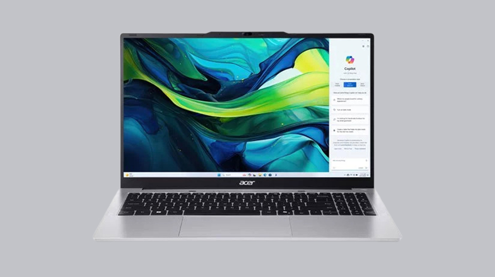 Layar - Laptop Acer Aspire Lite 15 Intel Core i5-12450H/8GB/512GB/M365/Win11 (AL15-71P-51VG) Silver