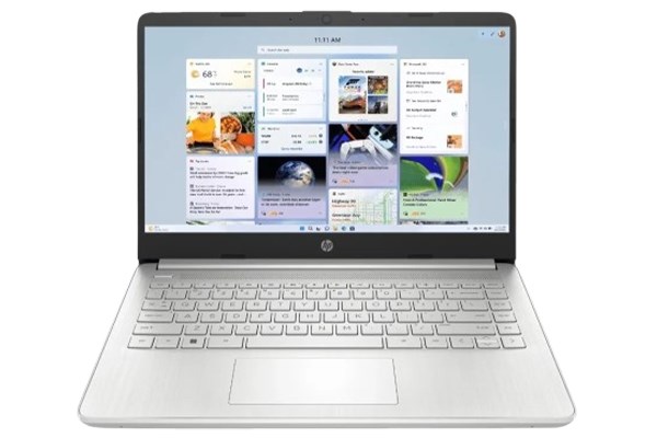 Laptop HP 14s-dq5227TU Intel Core i5-1235U/2X4GB/512GB/Win11 (B29ZDPA#AR6) Silver