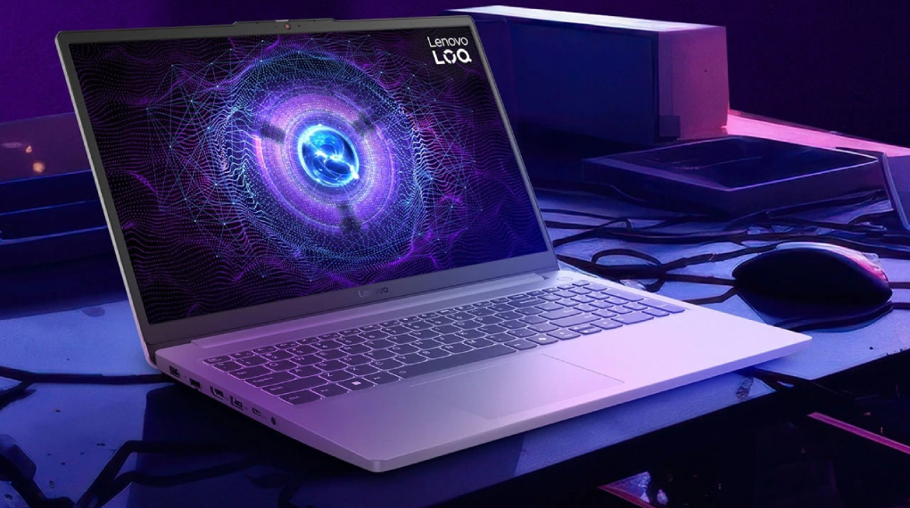 Desain - Laptop Lenovo LOQ 15IAX9E Intel Core i5-12450HX/12GB/512GB/M365/Win11 (LOQ-83LK00B7ID) Grey