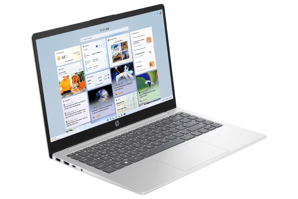 Laptop HP 14-em0530AU AMD Ryzen R5-7530U/2x4GB/512GB/Win11 (BD0Y1PA#AR6) Silver