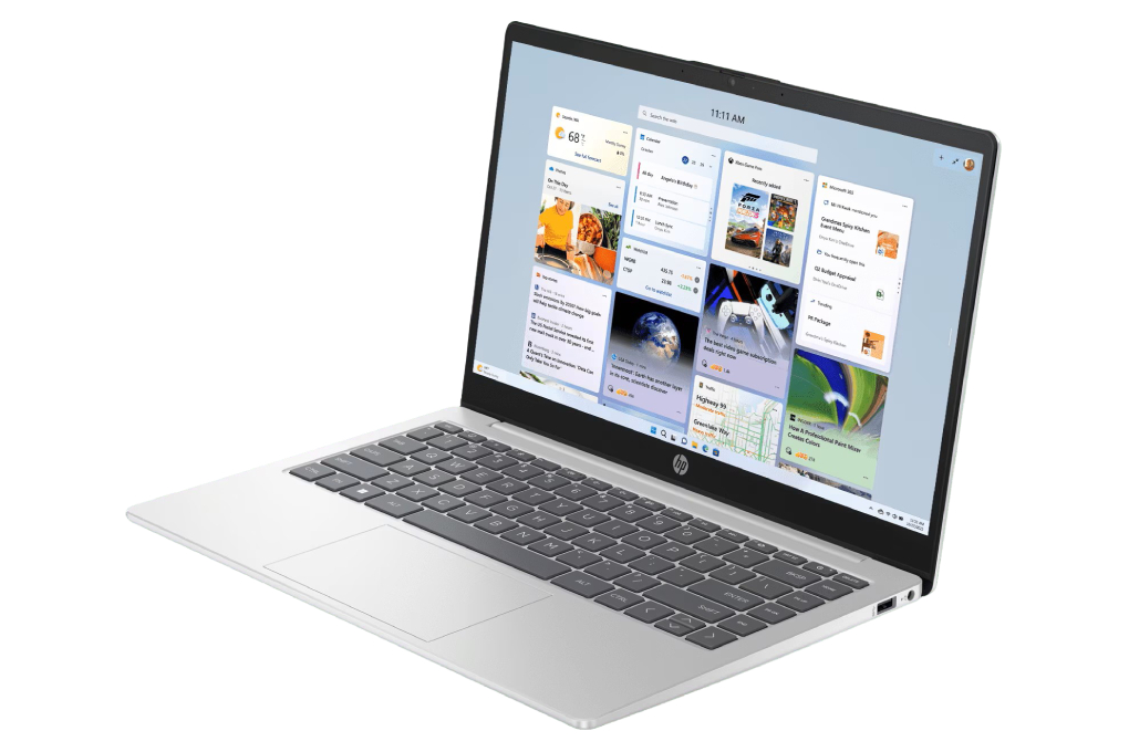 Laptop HP 14-em0530AU AMD Ryzen R5-7530U/2x4GB/512GB/Win11 (BD0Y1PA#AR6) Silver