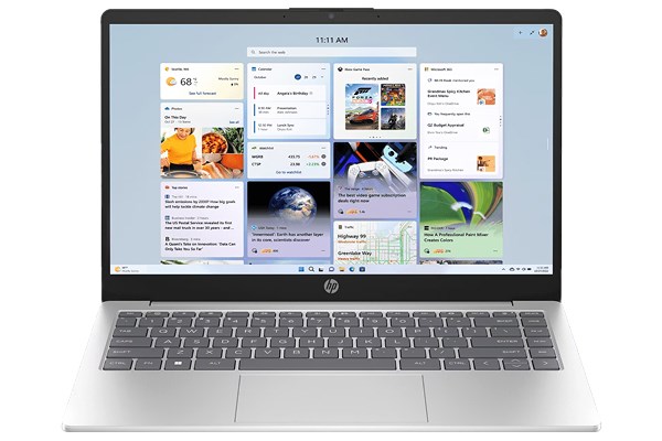 Laptop HP 14-em0530AU AMD Ryzen R5-7530U/2x4GB/512GB/Win11 (BD0Y1PA#AR6) Silver