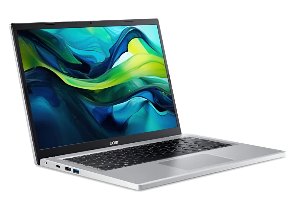 Laptop Acer Aspire Go Intel Core i3-1315U/8GB/256GB/OHS/Win11 (AG14-72P-39WU) Silver