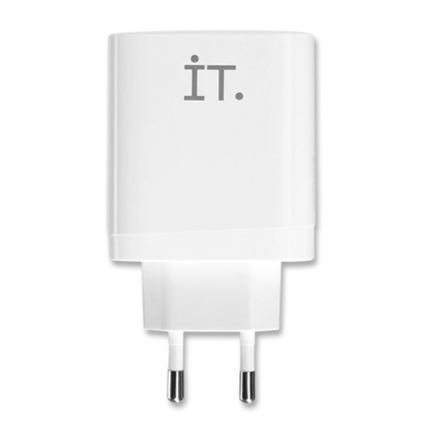 Adaptor Dual Port 30W IT WHITE