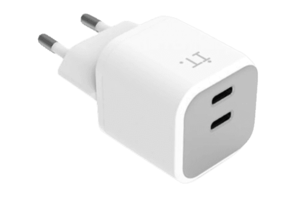 Adaptor Type C Dual Port 35W IT Cube WHITE