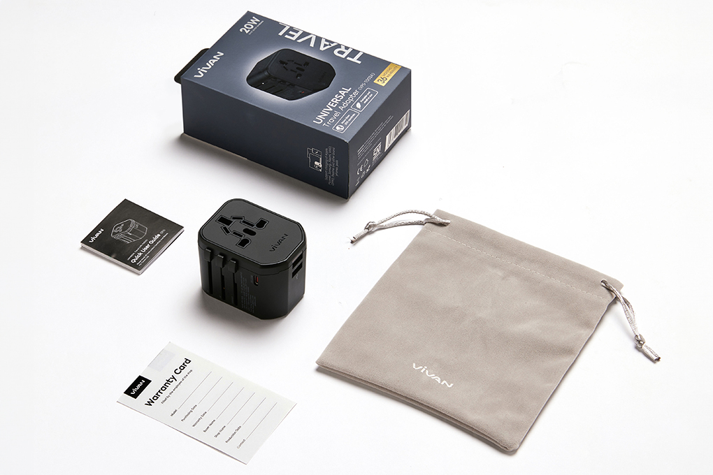 Travel Adapter 20W Vivan VPS-T003A