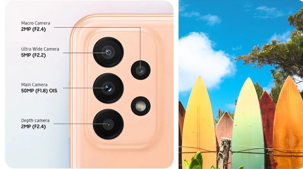 Smartphone Samsung Galaxy S23 5G - Sistem camera Smartphone Samsung Galaxy S23 5G - Sistem camera