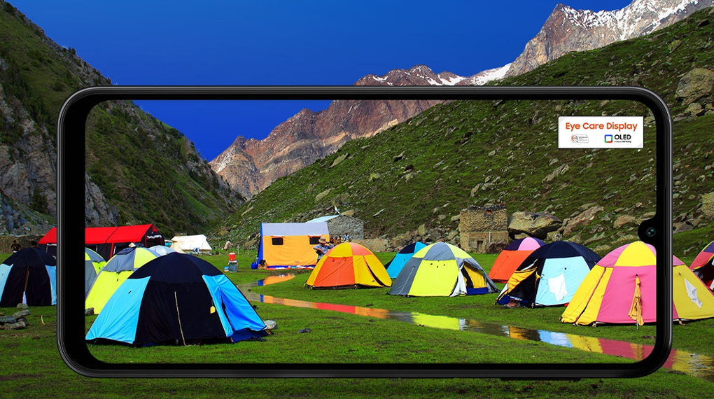 Layar Super AMOLED - Smartphone Samsung Galaxy A24 8GB/128GB SILVER Layar Super AMOLED - Smartphone Samsung Galaxy A24 8GB/128GB SILVER