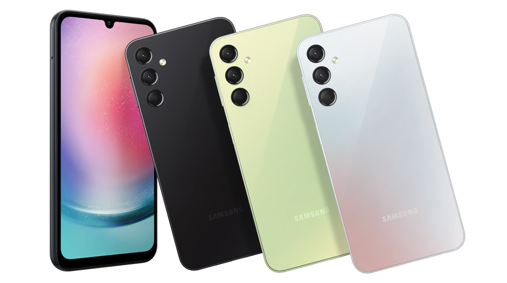 Desain dan warna - Smartphone Samsung Galaxy A24 8GB/128GB SILVER Desain dan warna - Smartphone Samsung Galaxy A24 8GB/128GB SILVER