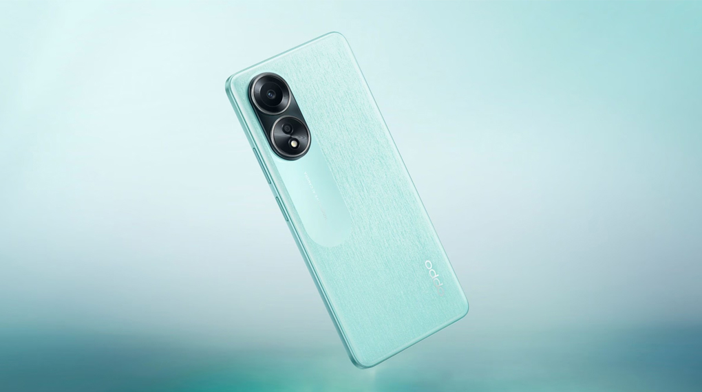 Bagian belakang Versi Green - Smartphone Oppo A58 8GB/128GB CPH2577 GREEN Bagian belakang Versi Green - Smartphone Oppo A58 8GB/128GB CPH2577 GREEN