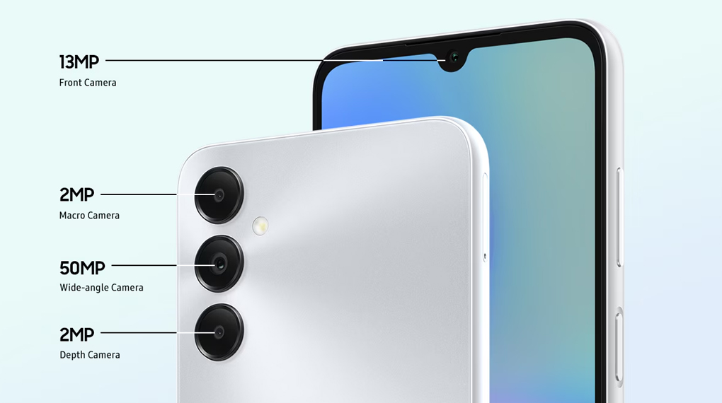 Kamera - Smartphone Samsung Galaxy A05s 6GB/128GB Kamera - Smartphone Samsung Galaxy A05s 6GB/128GB