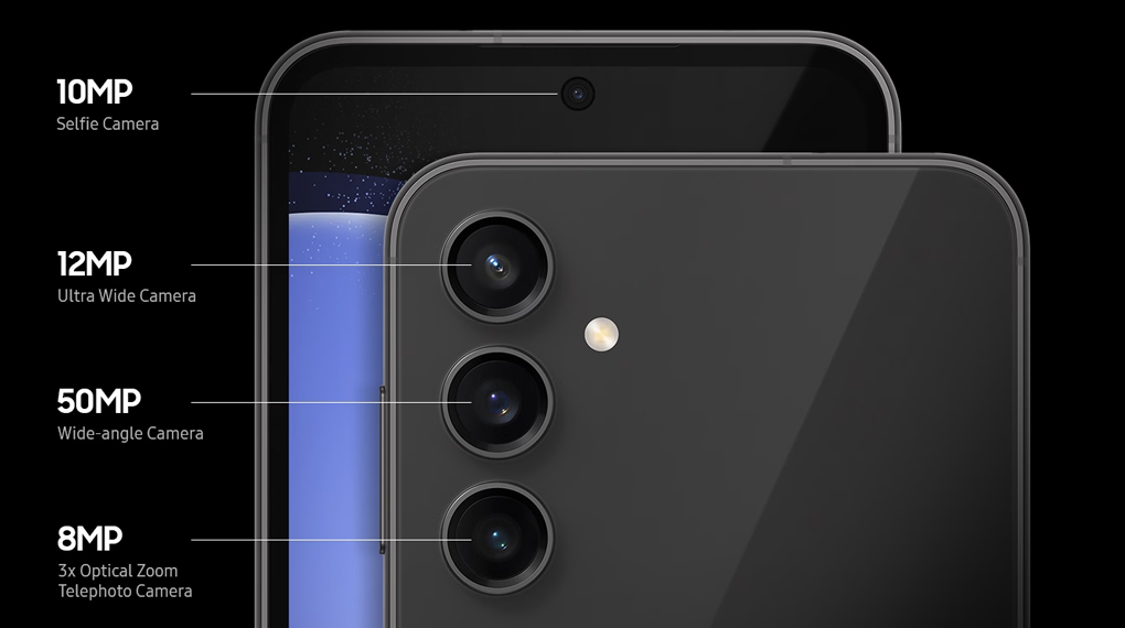 Kamera - Smartphone Samsung Galaxy S23 FE 8GB/256GB PURPLE Kamera - Smartphone Samsung Galaxy S23 FE 8GB/256GB PURPLE