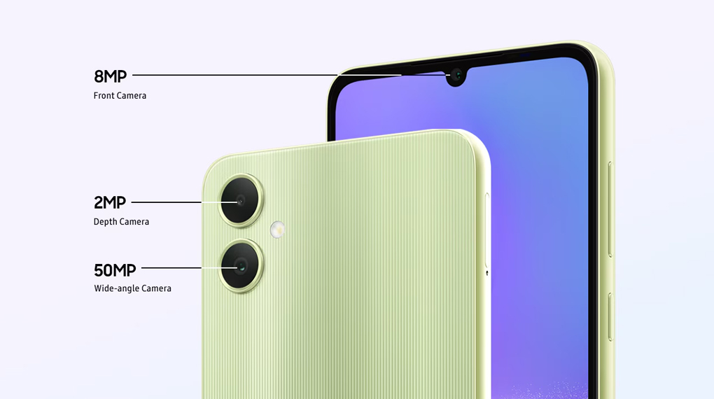 Kamera - Smartphone Samsung Galaxy A05 4GB/64GB SILVER Kamera - Smartphone Samsung Galaxy A05 4GB/64GB SILVER