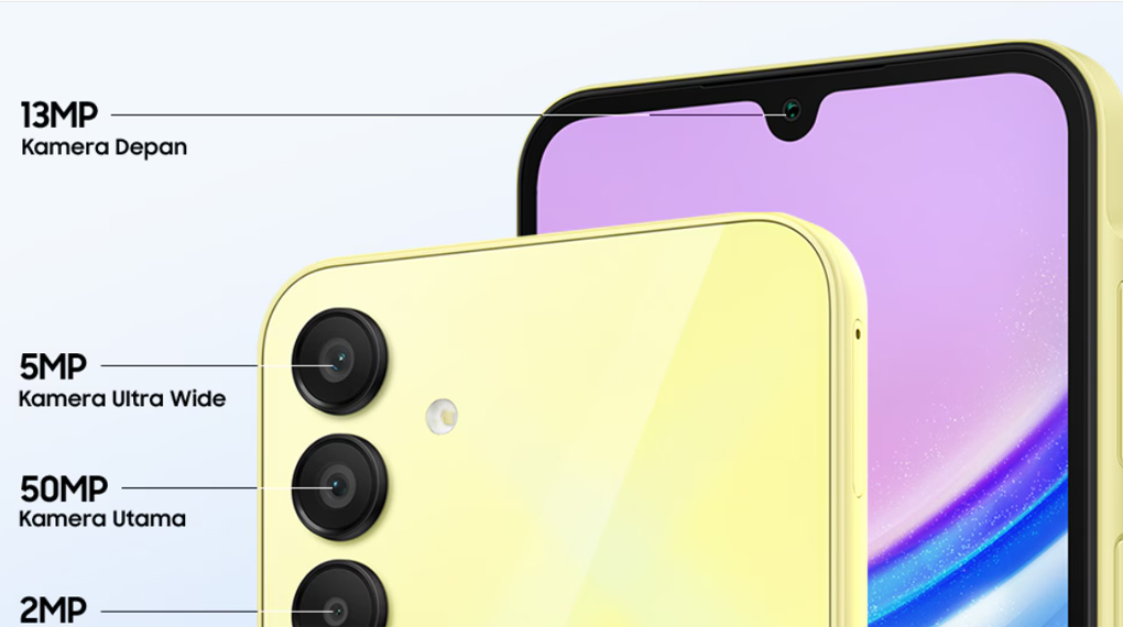 Kamera - Smartphone Samsung Galaxy A15 8GB/256GB Kamera - Smartphone Samsung Galaxy A15 8GB/256GB