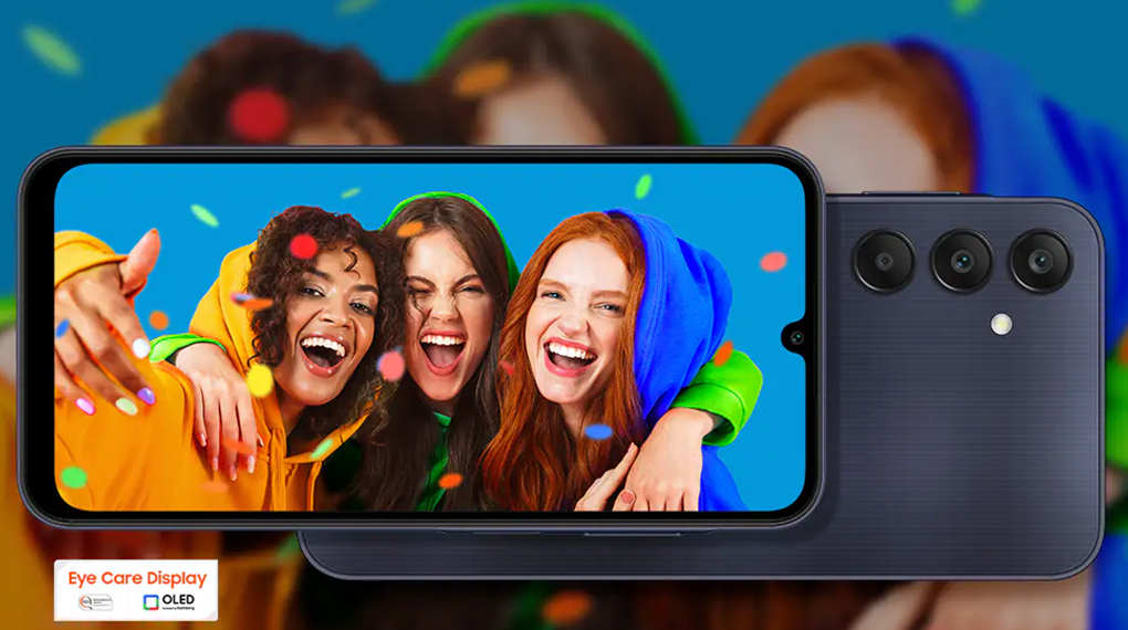 Layar Super AMOLED - Smartphone Samsung Galaxy A25 5G 8GB/256GB BLUE Layar Super AMOLED - Smartphone Samsung Galaxy A25 5G 8GB/256GB BLUE