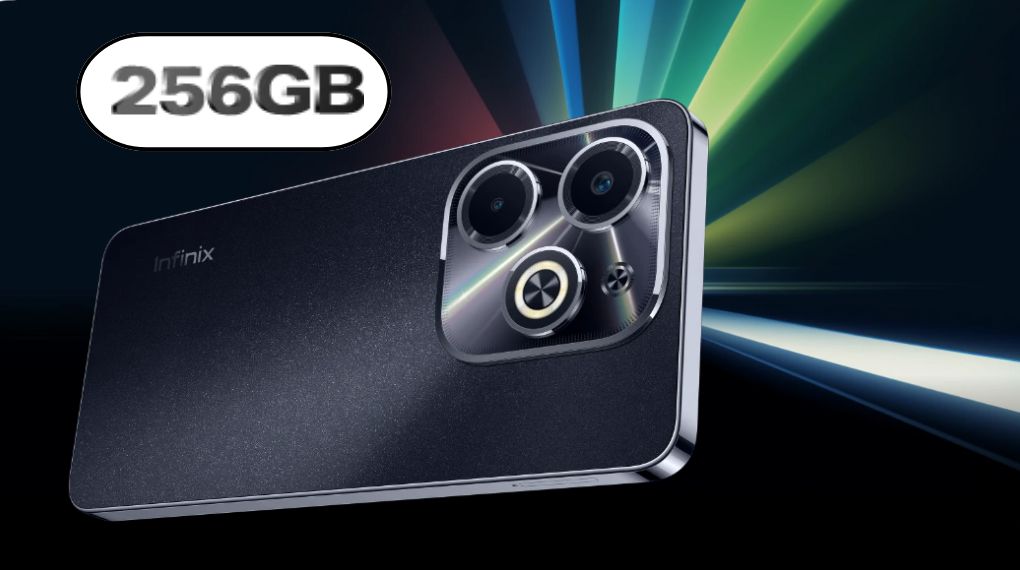 Smartphone Infinix Hot 40i 8GB256GB STARLIT BLACK - Kapasitas Penyimpanan