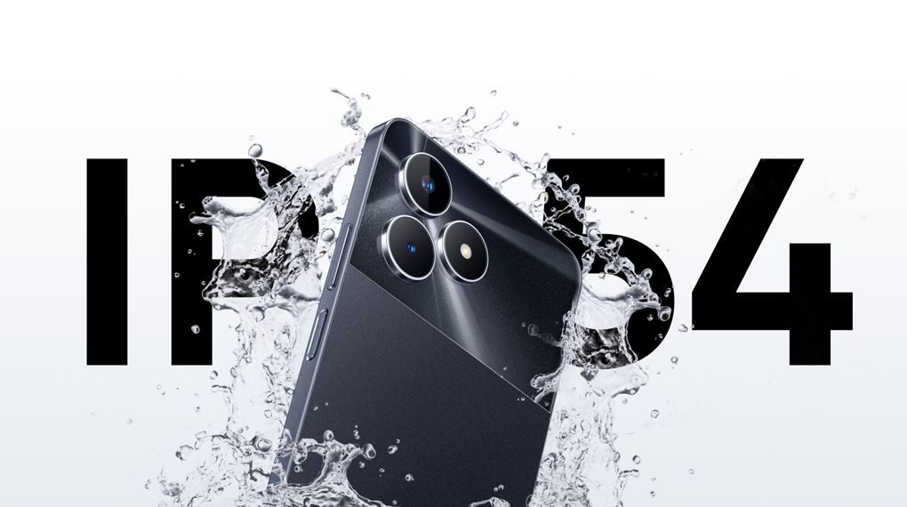 IP54 - Smartphone Realme Note 50 4GB/128GB MIDNIGHT BLACK