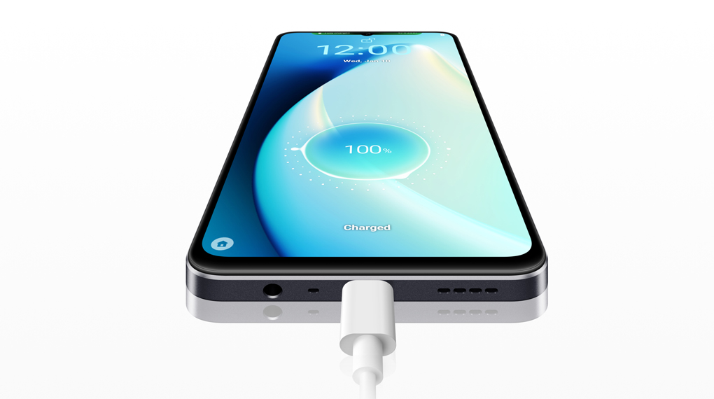 Pengisan daya - Smartphone Realme Note 50 4GB/128GB MIDNIGHT BLACK