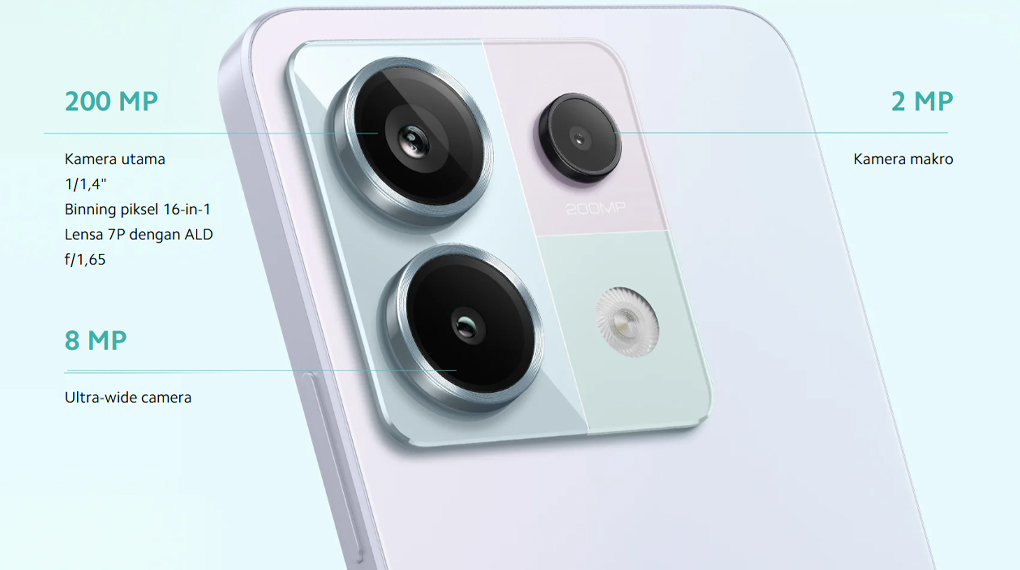 Kamera - Smartphone Redmi Note 13 PRO 5G 8GB/256GB Kamera - Smartphone Redmi Note 13 PRO 5G 8GB/256GB