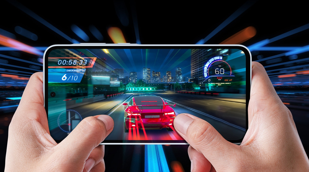 Frekuensi sapuan - Smartphone Samsung Galaxy A35 5G 8GB/256GB ICE BLUE Frekuensi sapuan - Smartphone Samsung Galaxy A35 5G 8GB/256GB ICE BLUE