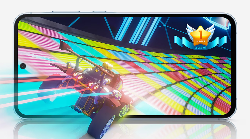 Frekuensi sapuan - Smartphone Samsung Galaxy A55 5G 8GB/256GB ICE BLUE